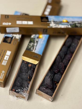 JUMBO Premium Medjoul-Datteln 800G aus Palästina - Majestätische Datteln aus frischer Ernte | Unvergleichlicher Genuss | 100% Natürlich und ohne jegliche Zusatzstoffe