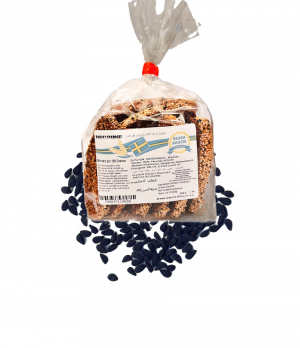 Milchgebäck mit Sesam und Schwarzkümmel 400G | قرشلة مع حبه البركة | كعك الحليب مع حبه البركة