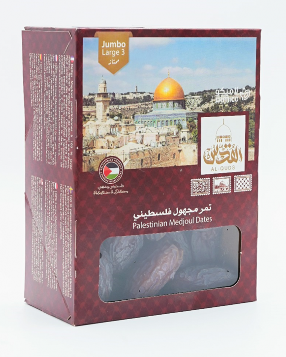 JUMBO Medjoul-Datteln 800G aus Palästina - Majestätische Datteln aus frischer Ernte | Unvergleichlicher Genuss | 100% Natürlich und ohne jegliche Zusatzstoffe